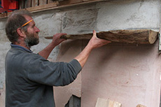 natural edge wood course
